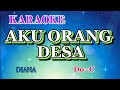 AKU ORANG DESA KARAOKE LAGU NOSTALGIA DO C