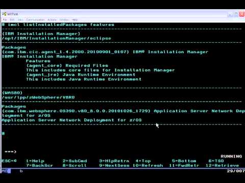 WAS V8 Beta for z/OS, Demo 2, Part 3 -  Installing WAS V8 optional features