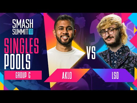 Aklo vs LSD - Singles Pools: Group C - Smash Summit 11 | Fox vs Marth
