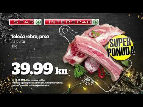 Spar akcija svježeg mesa do 24.12.2019.
