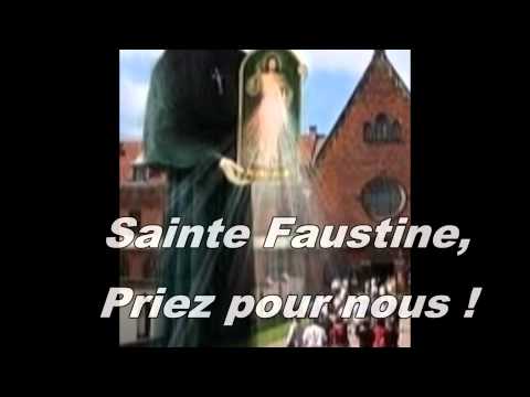 Prière de Sainte Faustine