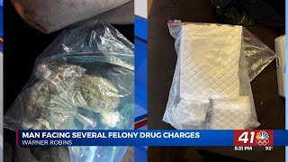 Man arrested following drug investigation in Warner Robins