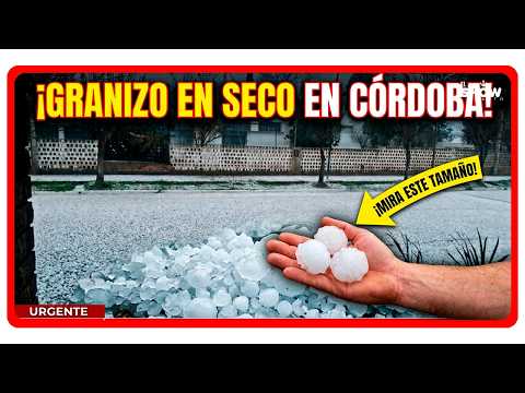 Granizada e inestabilidad en el sur provincial: imágenes exclusivas de los vecinos y precauciones