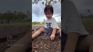 孫と暮らすハワイの日常/孫の成長記録/#2歳児  #男の子 #可愛い  #癒し動画 #発語 ゆっくりさん