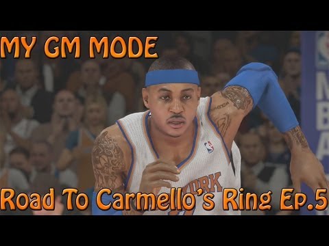 Nba 2k14 Next Gen|My Gm Ep.5| Road To Carmelo's 1st Ring|LIVE COMMENTARY! Xbox One