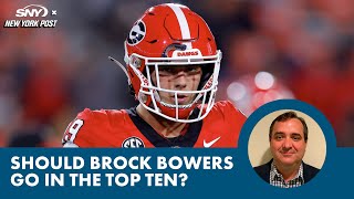 The risk in using a top-ten pick on Brock Bowers
