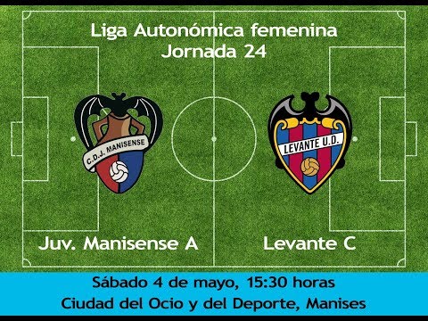 Jornada 24. Juventud Manisense A 1 – 3 Levante C