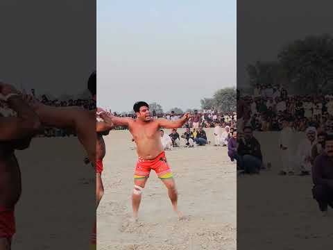 Farooq Muchanwala vs Billa and Sehraz new kabaddi at Chak 53 bhattianwala day 1 #shorts