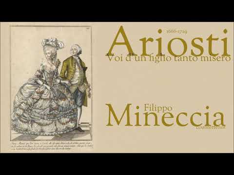 Ariosti -  Voi d'un figlio tanto misero - Mineccia - countertenor