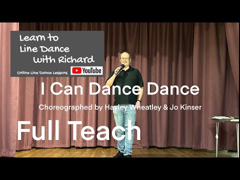 ABSOLUTE BEGINNER LINE DANCE LESSON 51 - I can Dance Dance - Part 1 - Full Teach