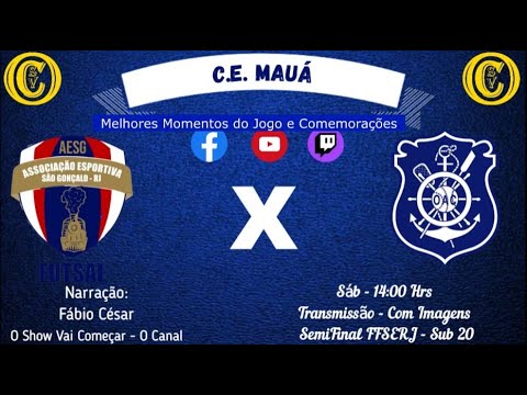 Melhores Momentos AESG x Olaria - Campeonato Carioca Sub 20 - Semi Final - FFSERJ