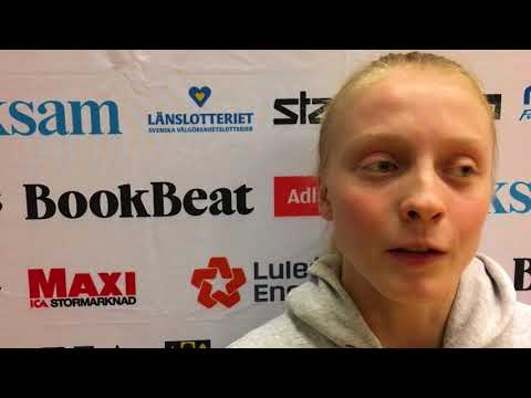 Klara Lundquist inför Alvik - Udominate