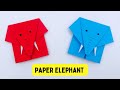 How To Make Easy Origami Paper Elephant For Kids Craft Ideas Paper Craft Easy KIDS Crafts