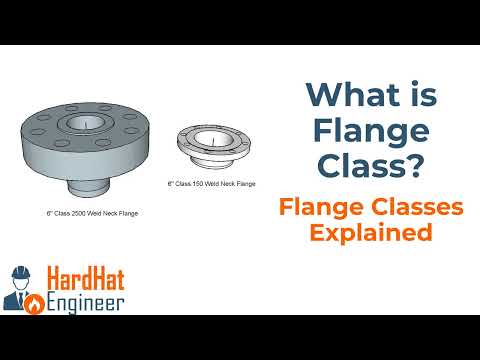 What is the Flange Class? Flange Rating - (Flange Classes and Rating Explained)