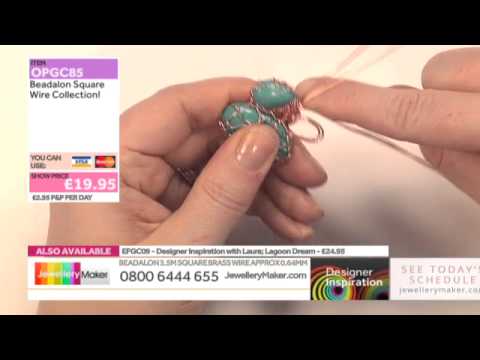 [How to make Wirework Jewellery] - JewelleryMaker DI 26/1/15