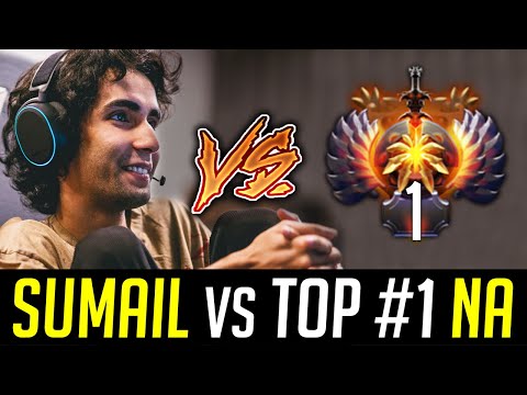 SumaiL vs. TOP 1 in NA region - NON-STOP Team Fights - EPIC GAME! DOTA 2