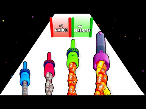 Knotty Rush 3D Game in MAX LEVEL ⭐ Merge Simulator Battles