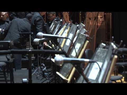 Concertgebouworkest 125 World Tour - São Paulo - Building the stage