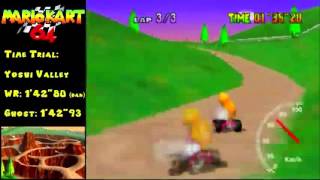MK64 - former world record on Yoshi Valley - 1'42''68 (NTSC: 1'25''40)