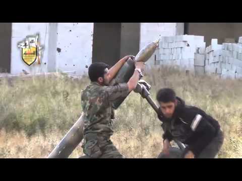 استهداف قوات النظام من قبل لواء الإسلام و كتيبة سيف الإسلام في مدينة حرستا في محافظة ريف دمشق