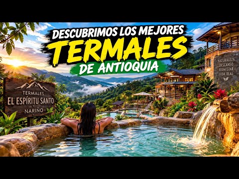 🔥 ¿Son los MEJORES TERMALES de Antioquia? | Espíritu Santo, Nariño