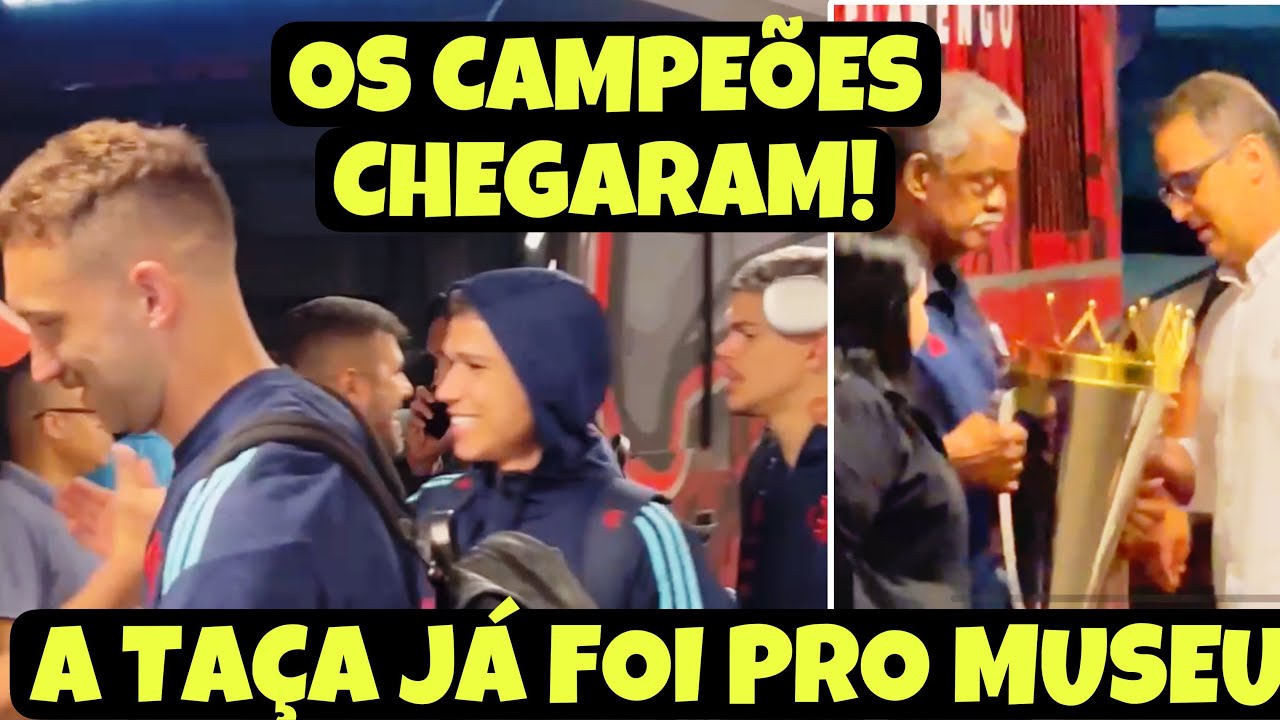 PLANTÃO DA MADRUGADA! CHEGADA DOS SUPER TRICAMPEÕES AO RIO, DEPOIS DE DESTROÇAREM O CHORORÔ!