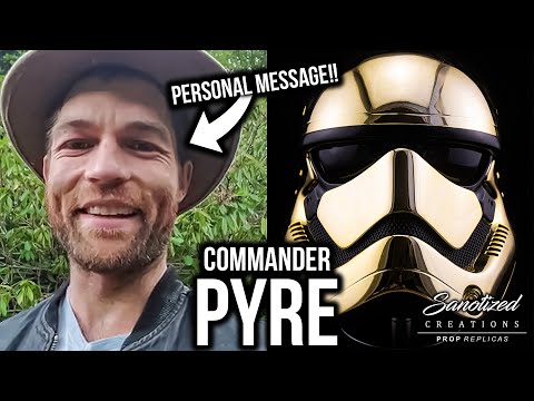 LETS BUILD: Realistic Commander Pyre - Helmet | Overseen by Liam McIntyre