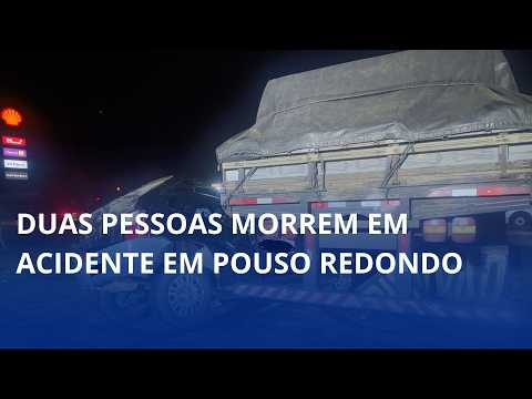 Duas pessoas morrem em acidente em Pouso Redondo