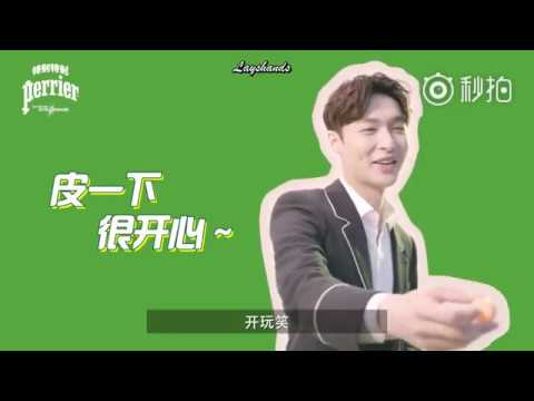 [Eng Sub] 180723 Perrier x Yixing Q & A Lay