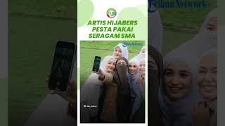 Artis-artis Hijabers Hadiri Ultah Henny Rahman Pakai Seragam SMA, Ada yang Tampil Bercadar