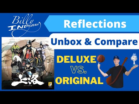 Joraku: Deluxe Edition Board Game vs. the Original Version