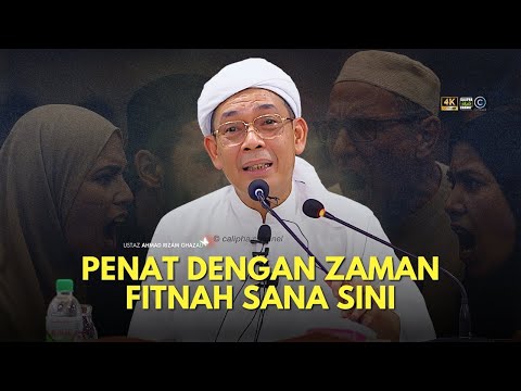 USTAZ AHMAD RIZAM - LETIH HIDUP DI ZAMAN FITNAH SANA SINI