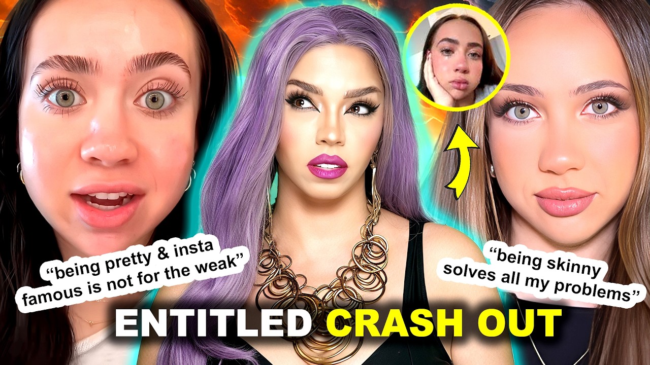 Entitled Influencers Are CRASHING OUT Over Being “TOO PRETTY” on TikTok
