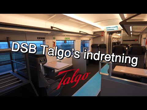 DSB Talgo's interior design