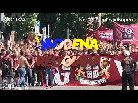 🔥 Modena v Reggiana, SPETTACOLO nel DERBY! | 01.05.2025 | #tifo