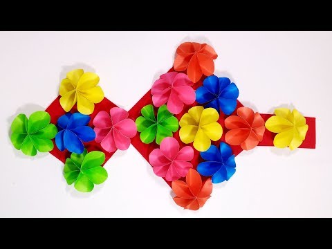 DIY Wall Hangers | Wall Hanging with Color Paper | room decoration idea  Jarine's Crafty Creation Video