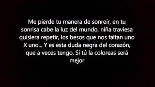 Manuel Carrasco - Uno X uno (letra)