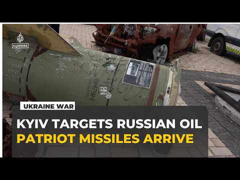 Ukraine gets Patriot missile production approval as drone strikes hit Russian oil targets