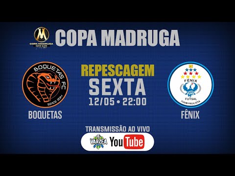 Boquetas FC x Fênix FS • Repescagem • Copa Madruga 2023 (Ouro)