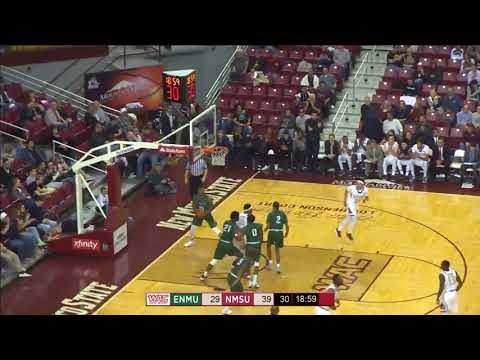 Jemerrio Jones highlights - New Mexico State v. Eastern New Mexico - 2017 Dec 12