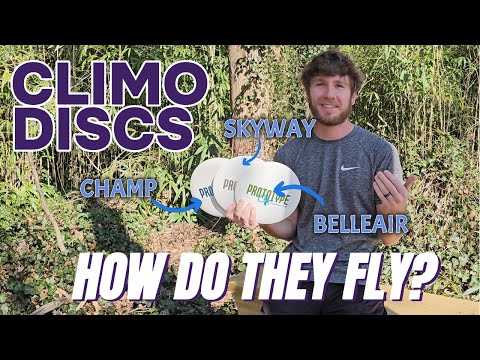 Climo Disc Golf prototypes: Test Round and Disc Review! Skyway | Belleair | Champ