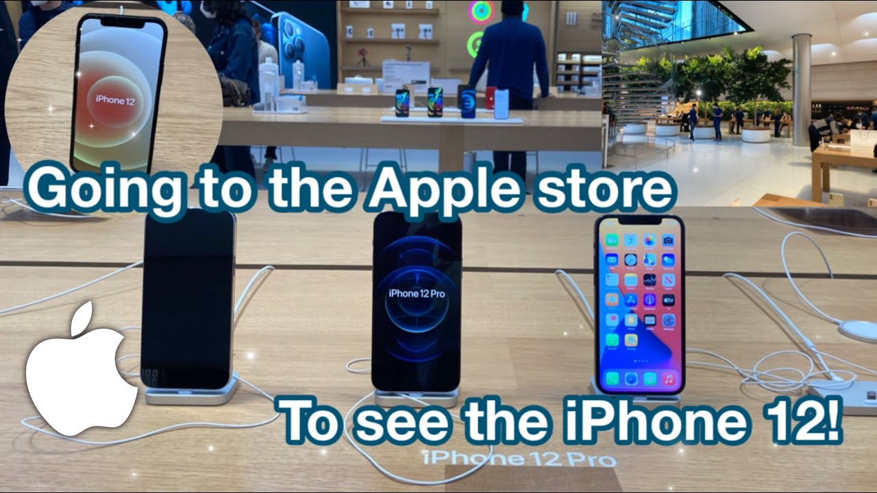 iPhone 12 pro release | Glass Apple Store!| Joe Biden