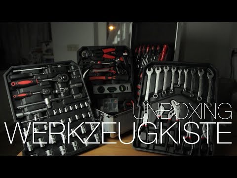 Preiswerte Werkzeugkiste - Unboxing