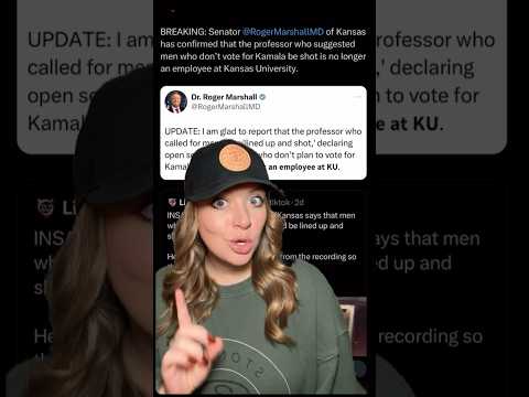 UPDATE: Senator Confirms Professor “Firing Line” FIRED #FAFO #2ndamendment #shorts #shortsvideo Thumbnail