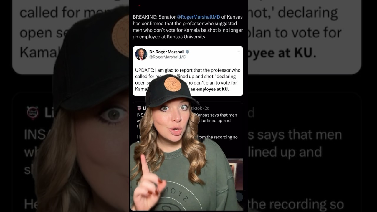UPDATE: Senator Confirms Professor “Firing Line” FIRED #FAFO #2ndamendment #shorts #shortsvideo