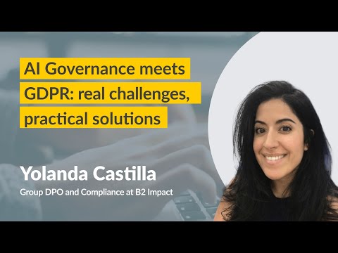 AI Governance meets GDPR: real challenges, practical solutions