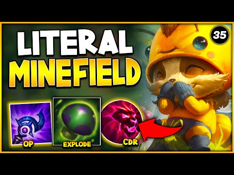 Max CDR Full AP Teemo Shroomfield Build | Unranked to Diamond [Ep.35] - Season 10