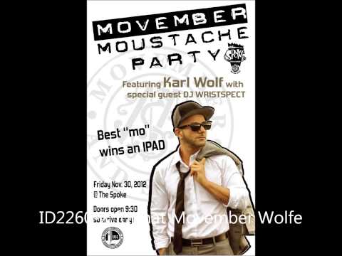 Karl Wolf Interview with CHRW Movember Moustache party