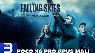 FALLING SKIES THE GAME EMULADOR APS3E 1.32 POCO X6 PRO GPUS MALI 🤯