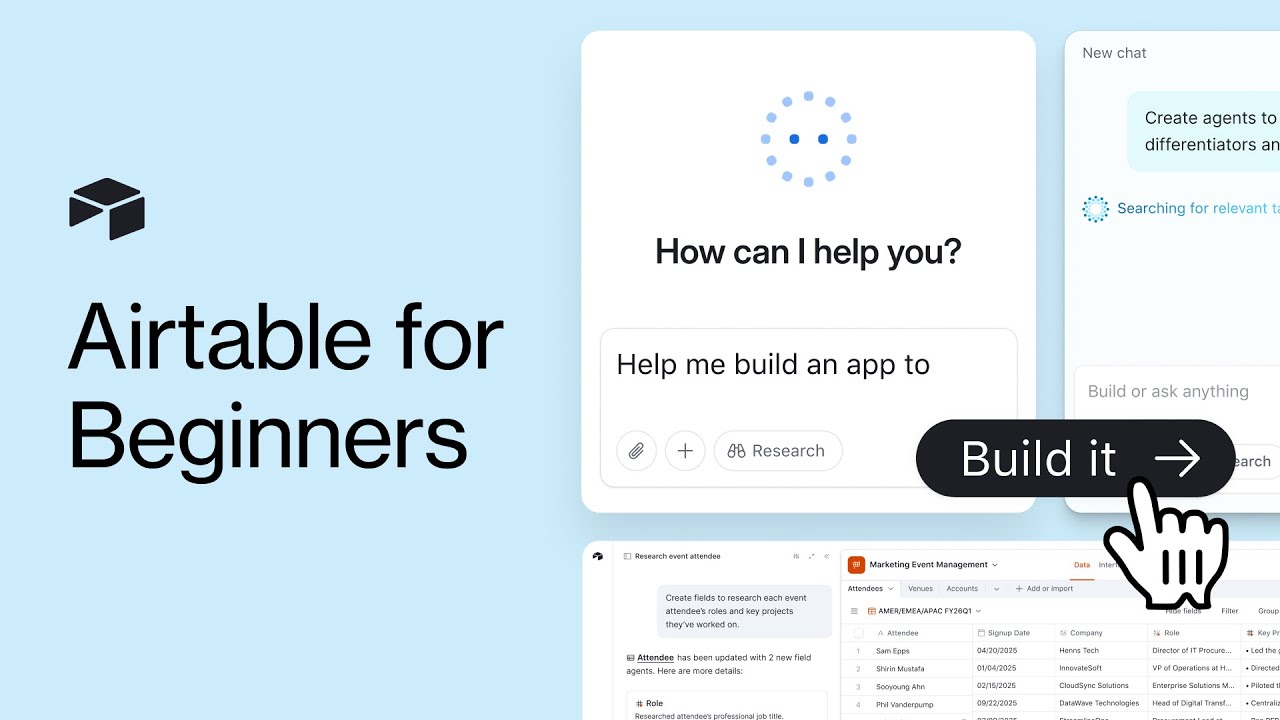 Build your first AI app on Airtable (Official beginner’s guide)